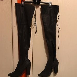 Knee high boots